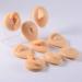 CHUANCI 1PC Soft Silicone Body Part Model Human Ear Mouth Eye Tongue Navel Model Display Puncture Display Simulation for Jewelry Display Teaching Tool (1PC Coffee Color Right Ear) - Buy Online on GoSupps.com