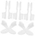 Amosfun 10 ST implants toothbrush prison toothbrush toothbrushes for mouth cleaning brush toothbrushes for mouth cleaning tooth cleaning brushes travel gentle plastic white soft