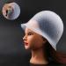 FRIUSATE 2-Piece Silicone Hair Coloring Highlighting Cap Set with Hook, Gloves, and Brush - Salon Quality Hair Highlighting Kit for Women and Men - Buy Online on GoSupps.com