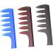 minkissy 3pcs Hair Spary Comb Hairdressing Accessories Fork Comb Hair Comb Combs Styling Comb for Men Plane Man Big Back M As Shown - Buy Online on GoSupps.com
