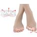 Gel Toe Caps Toe Protectors & Separator Corrector Set S 6PCS - Hammer Toe Treatment with Hallux Valgus Support - Straightens Curled & Crooked Toes - 3 Pair - Buy Online on GoSupps.com