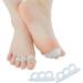4x Silicone Gel Toe Separator for Hallux Valgus - Premium Forefoot Pad for Pain Relief | International Shipping - Buy Online on GoSupps.com
