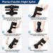 Upgrade Plantar Fasciitis Night Splint Plantar Fasciitis Relief Brace 3 Adjustable Straps Plantar Fasciitis Night Splint Relief Plantar Fasciitis Foot Drop Achilles Tendonitis Day&Night Black - Buy Online on GoSupps.com
