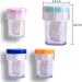 Dtoterul Contact Lens Containers - 4 Pack Cleaning Cases in 4 Colors | Ideal for Daily Travel & Lens Storage - Buy Online on GoSupps.com