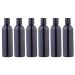 Minkissy 6pcs 250ml Portable Travel Bottles Plastic Refillable Bottles Plastic Squeeze Bottle with Disc Cap for Shampoo Lotion (Black Bottle)