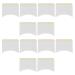 MAGICLULU 160pcs Planting Remover Eyelashes Eye Cosmetics Cleaning Pads Eyelashes Clean Remover Comfortable Eyelash Cleaning Pad Eyelashes Removal Pads Makeup Accessory Makeup Wipe Pads