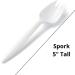 Faithful Supply 250/case Plastic Sporks Sets with Straw and Napkin - Disposable Kid's Lunch Spork Set (250) - Buy Online on GoSupps.com