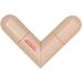 Eye Liner Stamp | Wooden Miniature House Kit Bookshelf Insert Puzzle Craft For Sturdy Room Drawer Table Living Room Office Shelf Classroom Library School | Fournitures Maquillage Brun - Buy Online on GoSupps.com