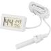 ASHATA Digital Hygrometer 2-in-1 LCD Display Thermometer Hygrometer with External Probe for Reptile Mini Digital Electronic Temperature Hygrometer(White) - Buy Online on GoSupps.com
