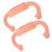 ibasenice 2 pcs Feeding Bottle Milk Bottle Handle for Bottle Holder Silicone Soft Silica Gel Feeding Bottles Handle for Accessories Handle Soft Handle