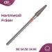 KMIZ Professional Hard Metal Milling Cutter Round Cone - Fine Red Ring for Gel & Acrylic Nail Drill - 500.104.200.134.040 - Ideal for Manicure & Pedicure - Buy Online on GoSupps.com