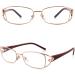 Buy Riccie Women's Fashion HD Anti-Blue Light Mideline Glasses | Aspherical Resin Anti-Fatigue Reading Glasses Diopter +0.5 to +3.0 | International Shipping Available - Buy Online on GoSupps.com