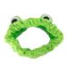 Funny Frog Headband for Women - Elastic Coral Fleece Hair Wrap for Makeup Shower and Sports - Buy Online on GoSupps.com