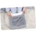Inoomp Foot Matte Winter Shoes - USB Heated Plush Slippers & Foot Warmers for Ultimate Comfort | Soft Gray Heating Mat & Cushions for Office & Home - Buy Online on GoSupps.com