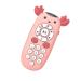 Toyvian 1pc Children's Music Phone Remote Control Phone for Kids Girl Baby Gifts Baby Remote Baby Teething Toy Kids Music Toy Nursing Chew Toy Kid Educational Telephone Cartoon Telephone Pink 14.5X8.5CM