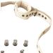 Magnetic Lock Restraint Belt for Foot Control - Ideal for Mental Hospital Rehabilitation | One Size Adult White - Buy Online on GoSupps.com
