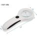 Led Magnifying Glasses with Hd 4X 3X 8X Lens for Reading Crafts Repair Magnifier White 3X Lofty Ambition - Buy Online on GoSupps.com