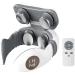 Yusat electrical cervical spine massage device with remote control 5 massage modes floating 3D massage head massager with integrated magnet