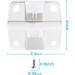 Coleman Cooler Replacement Hinges - 4 Pack, Fits 5226, 5227B, 5240, 5241, 5241A, 5245, 5286, 6270, 6273 - Durable Plastic Ice Chest Accessories - Buy Online on GoSupps.com
