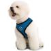 Gooby Soft Mesh Dog Harness - All Weather Breathable Harness for Small Dogs - Sea Blue, Small Chest 11.75-15.5 - Buy Online on GoSupps.com