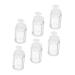 NOLITOY 6pcs Loose Powder Bottle Loose Powder Holder Glitter Loose Powder Puff Bottle Travel Manicure Tool 4.5x2.5cm As Shown