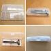 Double Storage Box for Men's Razors & Shaver Accessories - Transparent Holder & Fabric Case - Buy Online on GoSupps.com