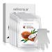 Handmask Moisturizing gloves Hand repair dry cracked rough skin repair towel mask gloves men and women elitzia etmm03 (coconut oil)))