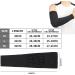 RGA Padded Arm Sleeves - Crashproof Elbow Support for Men | Basketball Protection - Medium Black - Buy Online on GoSupps.com