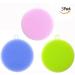OFKPO Food-Grade Round Antibacterial Silicone Sponge Dish Scrubber Dishwashing Cleaning Brush Sponge Scrubber Kitchen Cleaning Tools(3 PCS) - Buy Online on GoSupps.com