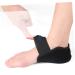 FOMIYES Non-Slip Heel Covers - Protective Heel Sleeves & Cushions for Feet - Comfort & Support - Black 12.8x8.2cm - International Shipping Available - Buy Online on GoSupps.com