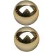 Solustrious Portable Massage Device - Set of 4 Brass Gymnastics Balls for Hand Training & Relaxation | Outdoor Massage Rollers - Buy Online on GoSupps.com