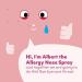 Kidsner Albert Allergy Nose Spray | Relieve Acute Allergic Rhinitis Symptoms in Children | Child-Friendly Formula | 10ml - Buy Online on GoSupps.com