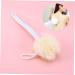 Healvian Shower Brush - Body Bath Scrubber & Massage Brush | Soft Back Loofah Scrubber Towel - White - Buy Online on GoSupps.com