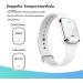 Feloyal Mosquito Protection Bracelet - Rechargeable Waterproof Ultrasound Body Temperature Display for Adults & Children | Effective Mosquito Defense for Indoor & Outdoor Use - White - Buy Online on GoSupps.com