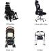 zutaa Wheelchair Armrest Side Storage Bag Portable Wheelchair Side Pocket Suitable for Most Walking Wheels and Mobile Equipment - Buy Online on GoSupps.com