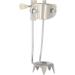 BORDSTRACT Stainless Steel 5-Prong Cane Tip Ice Grip Attachment - Anti-slip Safety Accessory for Walking Canes, Trekking Poles, and Crutches - Buy Online on GoSupps.com