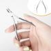 Cuticle Nippers Cuticle Cutter Nail Cuticle Remover Professional Cuticle Nippers Scissors Cutters Removers Stainless Steel Best Nail Care Tool for Manicure and Pedicure (Silver) Argent - Buy Online on GoSupps.com
