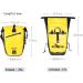 Rhinowalk Waterproof Bike Pannier Bag 27L - Yellow | Bike Cargo Rack Shoulder Bag for Professional Cycling - Buy Online on GoSupps.com