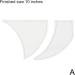 Fuvtory Twisted Pinwheel Template 2PCS - Acrylic Quilting Templates for DIY Sewing Crafts - Buy Online on GoSupps.com