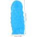OSALADI Nitrile Finger Cots - 100pcs Sky-blue Finger Protection Covers for Relief & Protection | Durable Butyronitrile Finger Covers 6.50X2.50X2.50CM - Buy Online on GoSupps.com