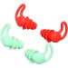 Sleeping Ear Tips Waterproof Washable 2 Pair Silicone Noise Reduction Earplugs Sound Insulation for Home Travel - Buy Online on GoSupps.com