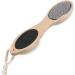 Housoutil Scrubber Flooring Pumice Stone Scrapper Foot Pumice Foot Remover Pedicure Tools Foot Brush Foot Exfoliating Brush Nail Brush Scraper Foot Wash Bamboo Face Dry Skin - Buy Online on GoSupps.com