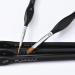 Fuumuui 5pc Kolinsky Sable Brush Set for Miniatures - Fine Tip & Angle Detail Brushes for Acrylic, Oil, Watercolor Painting - Buy Online on GoSupps.com