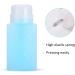 Nail Polish Remover Pump Bottle Portable Refillable Pump Dispenser Bottle Nail Art Polish Makeup Remover Lotion Container Cleaner Refillable Bottle(Blue) - Buy Online on GoSupps.com