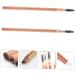 Healeved 2pcs Double Ended Eyebrow Pencil with Brush Dark Brown Eyebrow Pencils Eyebrow Drawing Pencils Wood - Buy Online on GoSupps.com