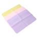 Lurrose 3 pieces washing face swam absorbent synthetic drying chamois pva facial cleaning cloth (size M random color)