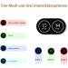 ComfyTemp 3-Chip Electric Heating Belt - 4 Modes 3 Intensities for Back & Shoulder Relief | Weight Loss & Timer | 1.8m Long Cable - Buy Online on GoSupps.com