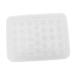 Mikikit 34 Egg Preservation Box Plastic Serving Tray Fridge Egg Holder Tray Kitchen Egg Tray Flat re-usable