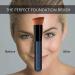 Flat Top Kabuki Foundation Brush for Liquid, Cream, Powder Makeup - Travel Size Blue Face Brush - Buy Online on GoSupps.com