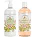 Crabtree & Evelyn Sweet Almond Oil Bath and Shower Gel & Body Lotion (16.9 fl oz each)